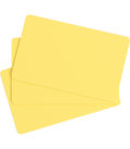Tarjeta Amarilla PVC