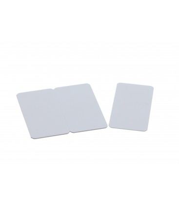 Tarjeta Blanca Troquelada