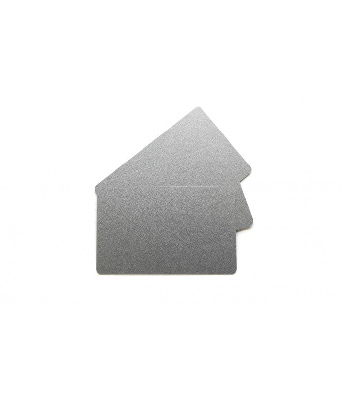 Tarjeta Plateada PVC