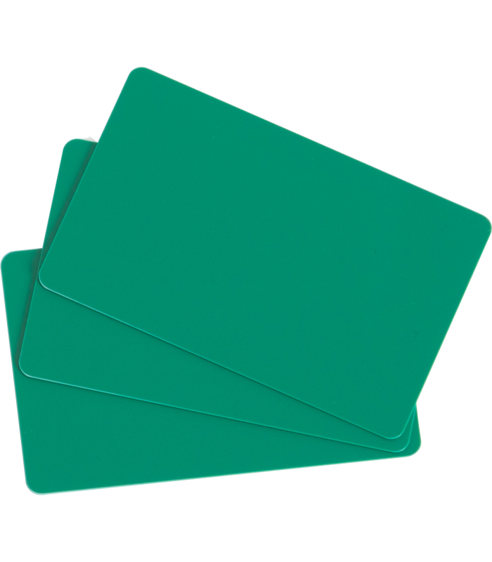Tarjeta Verde PVC